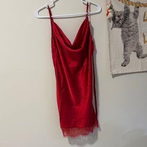 Urban Outfitters Scarlet Lace Hem Slip